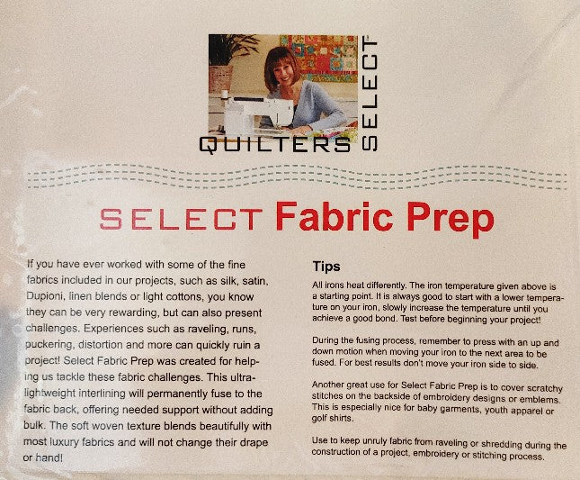 Select Fabric Prep
