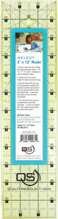 3" x 12" Ruler by Quilters Select
